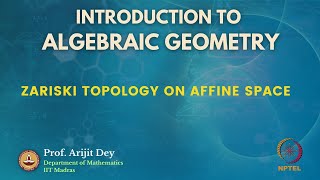 Zariski Topology on Affine Space [upl. by Gilbert]