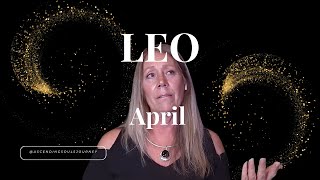 Leo  Breakthrough To A Better Path April 2024 Guided Psychic Tarot General Messages [upl. by Anit]