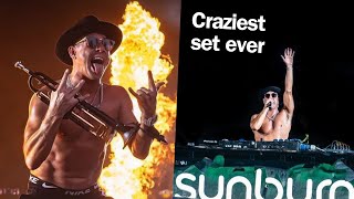 Timmy Trumpet MADNESS Live Sunburn Goa  2023 [upl. by Aromas869]