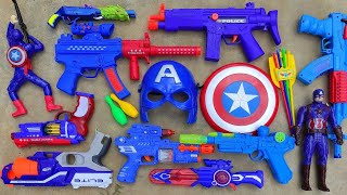 Collecting 7 Sniper Rifles AK47 GUN NERF GUN NERF SNIPER RIFLE M16 GUN NERF MEGA DUAL STRIKE MP5 GUN [upl. by Donohue861]