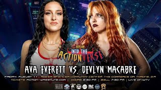 FREE MATCH Devlyn Macabre v Ava Everett [upl. by Ianej]