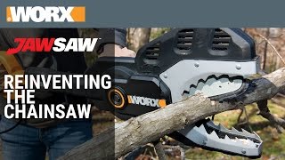 Reinventing the Chainsaw  WORX JawSaw [upl. by Rowland]