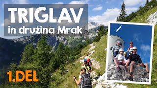 Triglav – s Pokljuke mimo Vodnikovega doma do Planike [upl. by Ardeha]