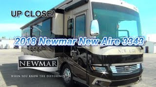 Up Close  2018 Newmar NEW AIRE 3343  Mount Comfort RV [upl. by Jonathan323]