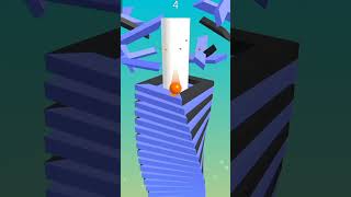 Stack ball level 9 New games video ballgames gaming stackball games [upl. by Onfroi118]