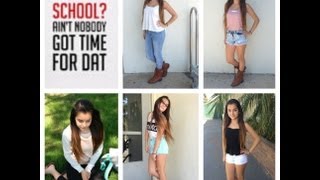 Back To School Outfit Ideas [upl. by Norry]