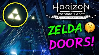 All Secret Zelda Door Locations in Horizon Forbidden West [upl. by Ochs274]