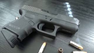 Glock 26 Gen 4 Review GREAT CONCEAL CARRY [upl. by Aivlis]