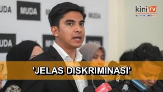 Peruntukan Muar Syed Saddiq saman kerajaan [upl. by Bevvy798]