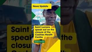 Protest over the prolonged closure of the Castries Health Centre [upl. by Holihs]