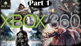 TOP XBOX 360 GAMES PART ONE [upl. by Basilius776]