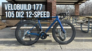 VeloBuild 177 Shimano 105 Di2 12 Speed EXCELLENT [upl. by Boeke]