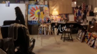 Nancy Rourke  Talking about Art  Convo [upl. by Novyar]