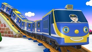 Polar Town  Cartoon Videos for Children Choo Choo Train  Toy Factory Cartoon Trains for Kids [upl. by Dede323]