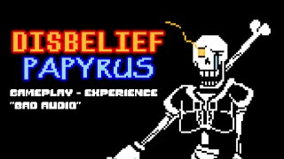 Undertale Disbelief Android Gameplay  Experience quotBAD AUDIOquot Using Old Phone [upl. by Heurlin]