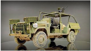 Military Land Rover for my future diorama Hobby Boss 135 [upl. by Raseac]