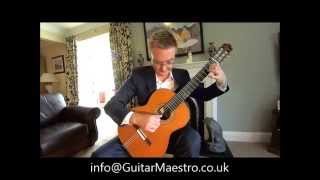 Deiter Hopf Virtuoso FVTS 1984 Classical Guitar  Demo [upl. by Arihppas]