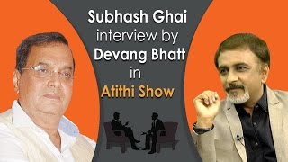 ShowMan Subhash Ghai  Movie Director  Exclusive Interview with Devang Bhatt [upl. by Cargian565]