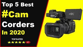 Top 5 Best Camcorders in 2020 Buying Guide [upl. by Jessey]