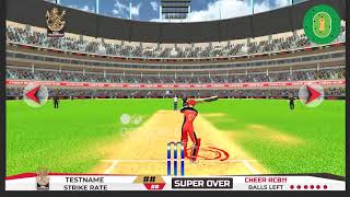 RCB Super Over Cricket  Android Game  Dotworld Technologies [upl. by Aihsekel654]