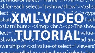 XML Video Tutorial [upl. by Bronder]