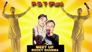 My first vlog🥹 rockysharma in Bokaro meet up❣️😱rockysharma07 bokaro viralvideo trending [upl. by Durgy920]