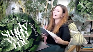 STUDY WITH ME 14  Advanced English Vocabulary English vocabulary studywithme [upl. by Calandra793]