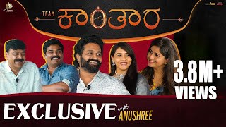 EXCLUSIVE  Kantara Team Exclusive With Anushree  Sandalwood  Anushree Anchor [upl. by Eicyaj]