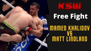 KSW Free Fight Mamed Khalidov vs Matt Lindland [upl. by Eustache]