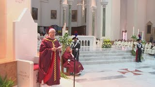 A Cerignola la consacrazione alla Vergine celebrata da mons Ciollaro [upl. by Hickie992]