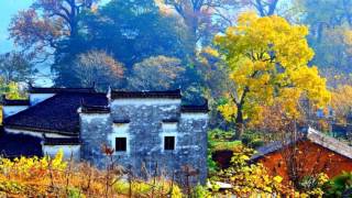 Jiangxi Wuyuan Shicheng fog autumn  China HD1080p [upl. by Sekofski]