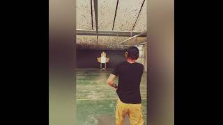 USPSA hard mode forgot my OWB holster tacticalshooter 9mmpistol rangetime full video in com [upl. by Anizor]