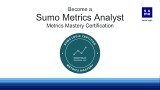 Sumo Logic Metrics Virtual Cert Jam [upl. by Urbain740]