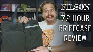 Filson 24 Hour Tin Briefcase Review [upl. by Aikal]