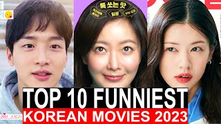 Top 10 FUNNIEST Korean COMEDY Movies of 2023  Best Movies To Watch On Netflix Disney Viki 2023 [upl. by Novej]