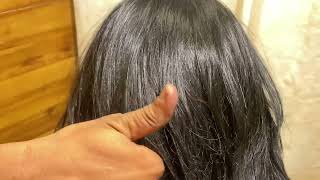 L’Oréal majirel dark brown no3 4 brown hair colour how to do white hair cover with dark brown hair [upl. by Allianora]