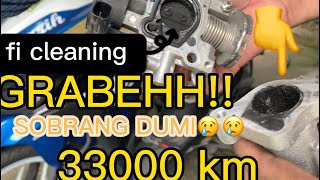 DIY PAANO MAG FI CLEANING HONDA CLICK 125i150160 [upl. by Arimlede]