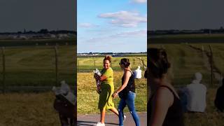 Dangerous Plane Landing 😳 🛬 birmingham london uk family plane airport friends [upl. by Slrahc]