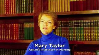 Mary Taylor  Adjunct Instructor in Nursing [upl. by Aisemaj900]