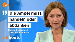 Kommentar zu den Landtagswahlen in Sachsen und Thüringen  heutejournal [upl. by Briggs]