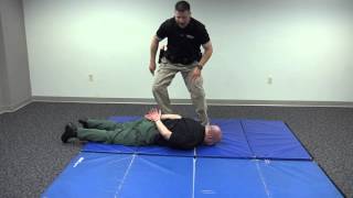 Prone Handcuffing and Search Defensive Tactics [upl. by Aikyn]