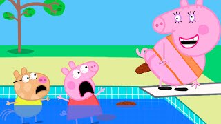 In Over Their Heads Peppa Funny Animation [upl. by Mariano176]