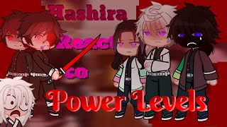 Hashira react to Power Levels HashiraampKamaboko SquadKnyDemon Slayergcrv New year special🎉 [upl. by Aliban]