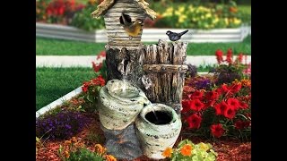 Birdhouse Fountain  AD97717 [upl. by Letniuq]