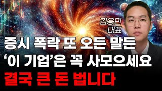 주식 증시 폭락 또 오든 말든 이 기업은 꼭 사모으세요 결국 큰 돈 법니다 주식전망 2024년주식전망 12월주식전망 대폭락 [upl. by Wyly]