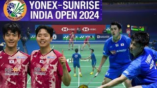 KangSeo KOR VS HokiKobayashi JPN  Rewind Badminton Semifinal Yonex Sunrise India Open 2024 [upl. by Eybba74]