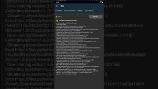 como usar python no celular  httpx BeautifulSoup colorama  how to use python on android mobile [upl. by Anitsirhk]