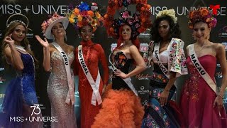 Miss Universo 2024 Así brillaron las candidatas en la Gala de Catrinas  Telemundo Entretenimiento [upl. by Rednirah]