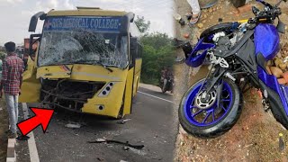 Top 10 Yamaha R15M R15V4 Crash In INDIA [upl. by Nudd]