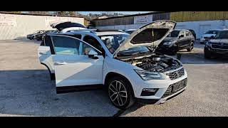 SEAT ATECA 20 TDI 4M F1 PANORAMA 360 KAMERA 140 kW 2016 GOD [upl. by Annahsed]